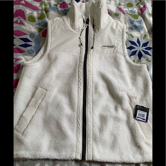Under Armour Jackets & Blazers - French terry zip vest by Under Armour